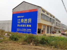 宣恩农村墙体广告在不同形式上面展现的不同特色