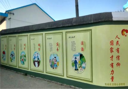 宣恩文化墙施工攻略