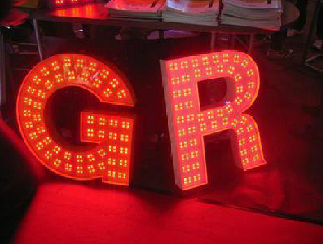 宣恩LED发光字常见的安装误区。