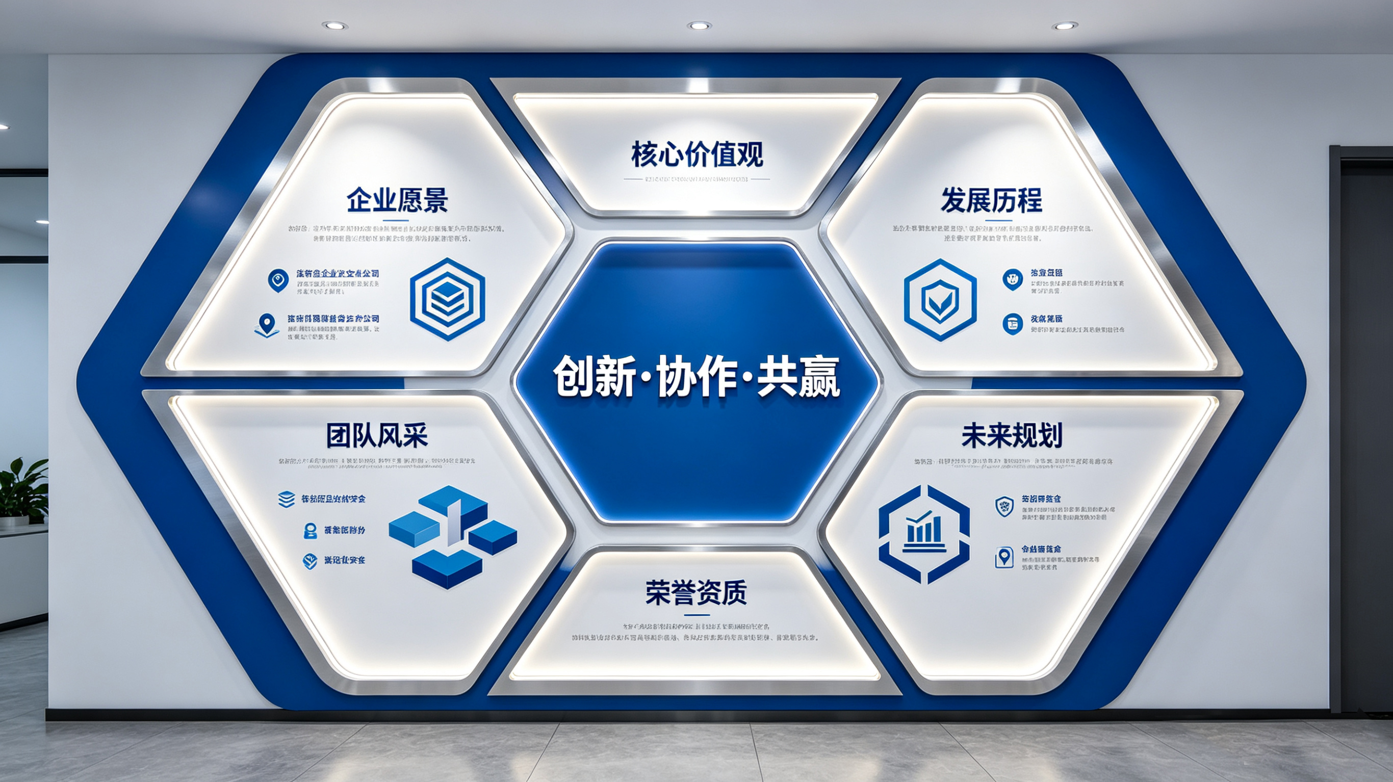 宣恩企业文化墙六边形避坑指南（新手常犯5个错误）